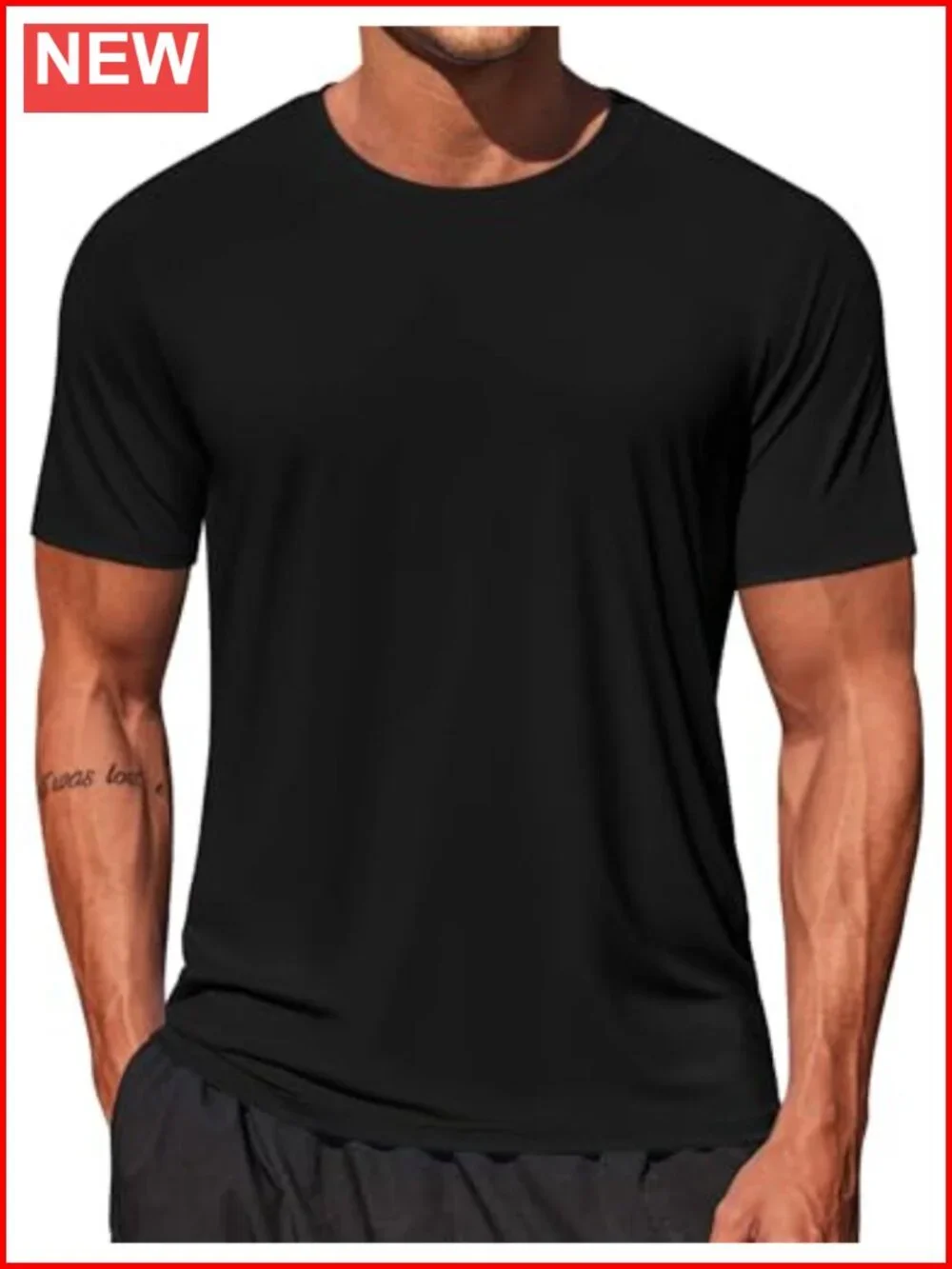 Men's UPF 50+ Rash Guard Swim Shirt Quick-Dry Long Sleeve